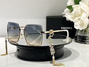 Chanel diamond cut sunglasses ( 7 colors) - 5