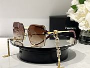 Chanel diamond cut sunglasses ( 7 colors) - 6