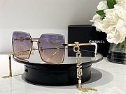 Chanel diamond cut sunglasses ( 7 colors) - 2