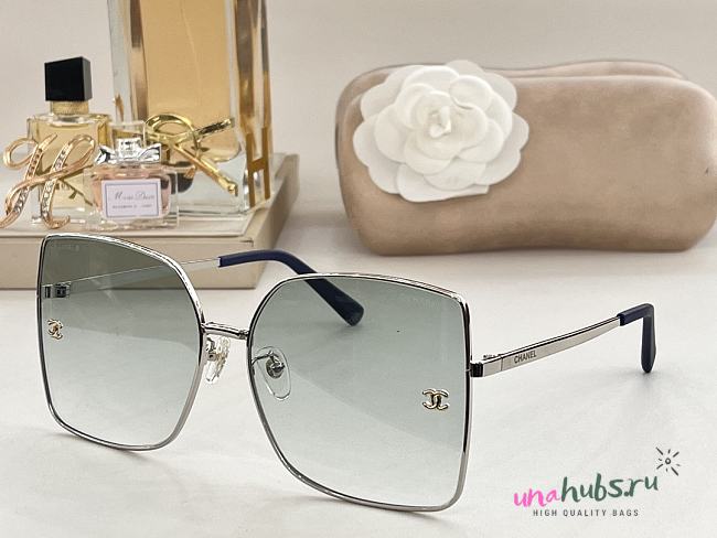 Chanel metal sunglasses (6 colors) - 1