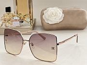 Chanel metal sunglasses (6 colors) - 5