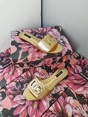 DG gold slippers - 5