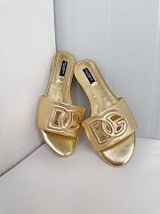 DG gold slippers - 4