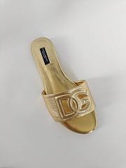 DG gold slippers - 2