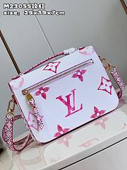 Louis Vuitton New Pochette Métis MM Rose Leather M23055 Bag - 4