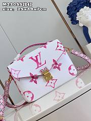 Louis Vuitton New Pochette Métis MM Rose Leather M23055 Bag - 5