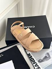 Chanel beige sandal 02 - 5