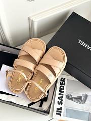 Chanel beige sandal 02 - 2