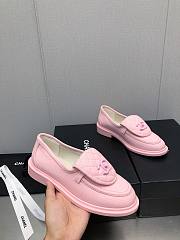 Chanel pink loafer  - 4