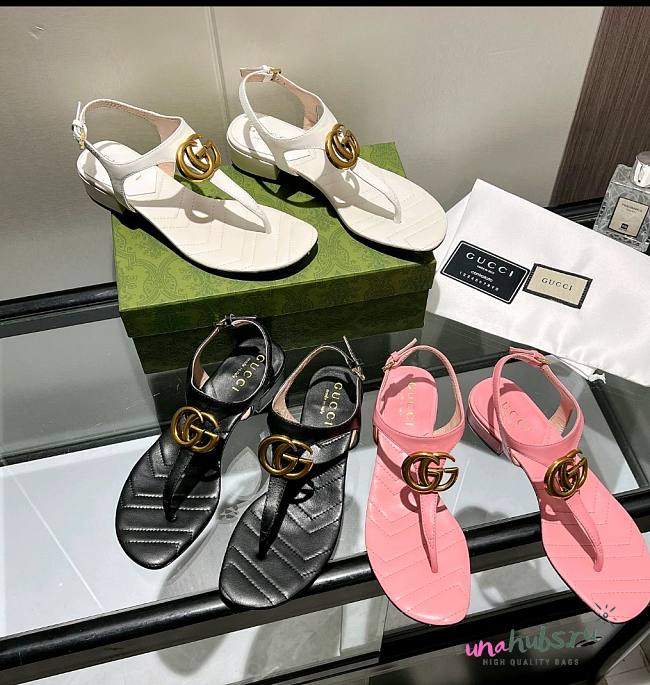 Gucci Double G thong sandals ( 3 colors) - 1