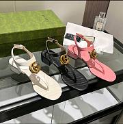 Gucci Double G thong sandals ( 3 colors) - 5