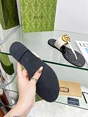 Gucci Double G thong black sandal 03 - 4