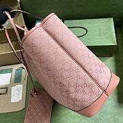 Gucci Ophidia Pink GG Large Tote Bag  - 3