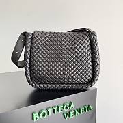 Bottega Veneta Cobble Black Shoulder Bag - 5