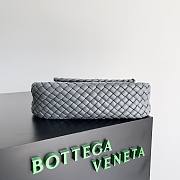 Bottega Veneta Cobble Gray Shoulder Bag - 6