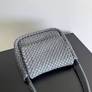 Bottega Veneta Cobble Gray Shoulder Bag - 4