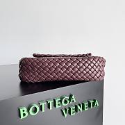 Bottega Veneta Cobble Red Shoulder Bag - 6