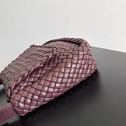 Bottega Veneta Cobble Red Shoulder Bag - 5