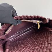 Bottega Veneta Cobble Red Shoulder Bag - 3