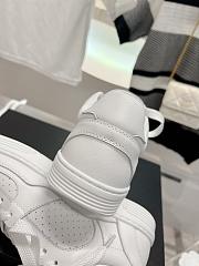 Chanel 23A White Leather Shoes - 2