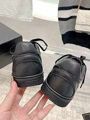 Chanel 23A Black Leather Shoes - 2