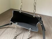 Fendi pack small black leather shopper bag - 4