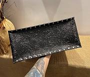 Dior Hand-painted Overlays Black Book Tote 36cm Bag - 2