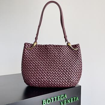 Bottega Veneta Small Red Clicker Shoulder Bag