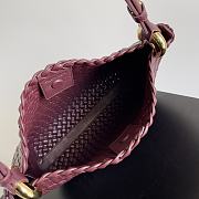 Bottega Veneta Small Red Clicker Shoulder Bag - 6