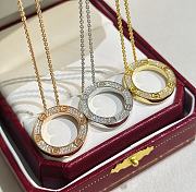 Cartier round necklace ( 3 colors) - 6