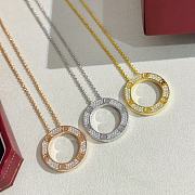 Cartier round necklace ( 3 colors) - 3