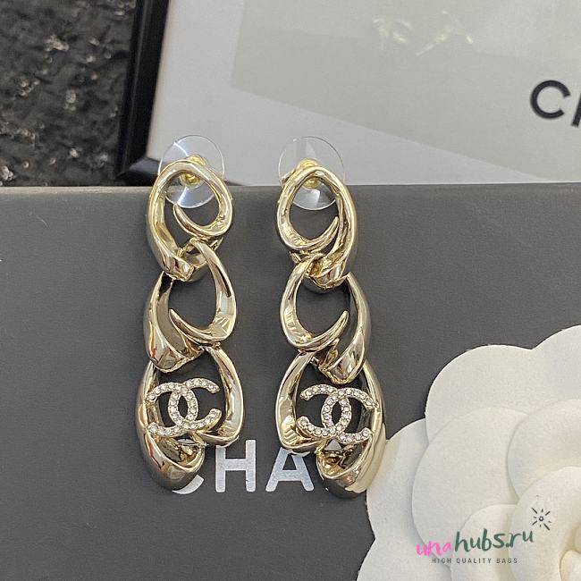 Chanel chain earings - 1