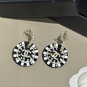 Chanel black game earings  - 5