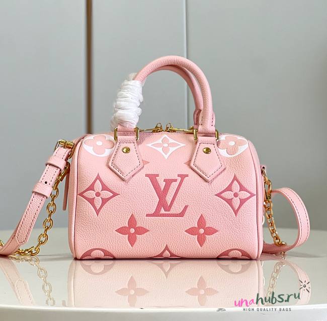 Louis Vuitton speedy 20 pink small bag - 1