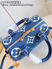 Louis Vuitton speedy 20 blue small bag - 3