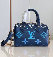 Louis Vuitton speedy 20 blue small bag - 1