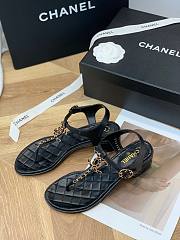 Chanel 22 black sandal  - 2