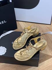 Chanel 22 yellow sandal - 2