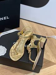 Chanel 22 yellow sandal - 3