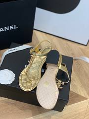 Chanel 22 yellow sandal - 6