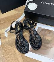 Chanel 22 black sandal  - 1