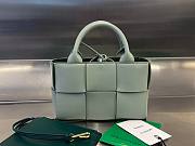 Bottega Veneta Small Candy Arco Green Tote Bag - 1