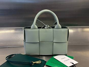 Bottega Veneta Small Candy Arco Green Tote Bag