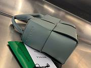 Bottega Veneta Small Candy Arco Green Tote Bag - 6