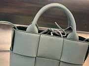 Bottega Veneta Small Candy Arco Green Tote Bag - 2