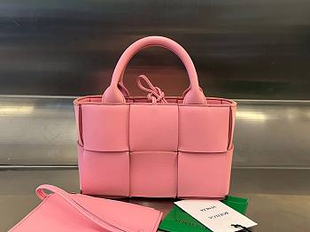 Bottega Veneta Small Candy Arco Pink Tote Bag