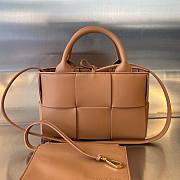 Bottega Veneta Small Candy Arco Brown Tote Bag - 1