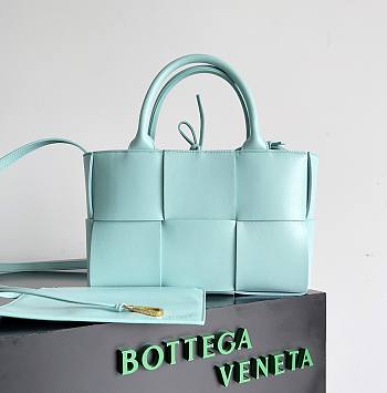 Bottega Veneta Small Candy Arco Blue Sky Tote Bag 