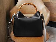 Gucci Diana Medium Shoulder Black Leather Bag   - 1