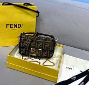 Fendi Baguette Mini Vintage Bag with Gold Hardware - 6